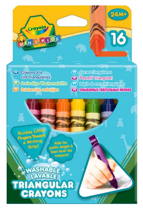 Actual product image Crayola Wax crayons (Multinational, 16 x)