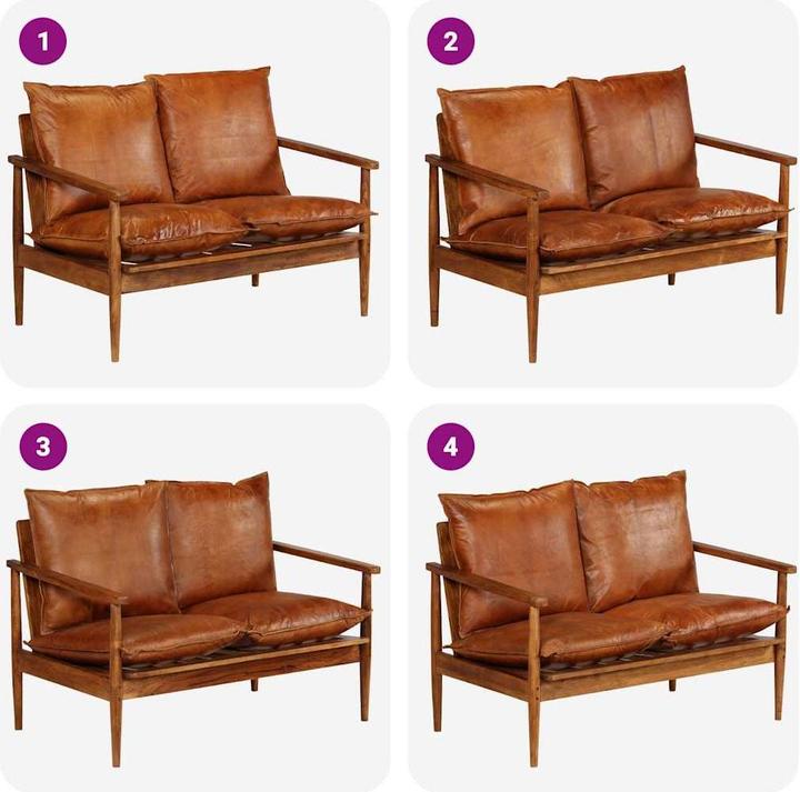 Produktbild vidaXL Sofa (2-Sitzer)