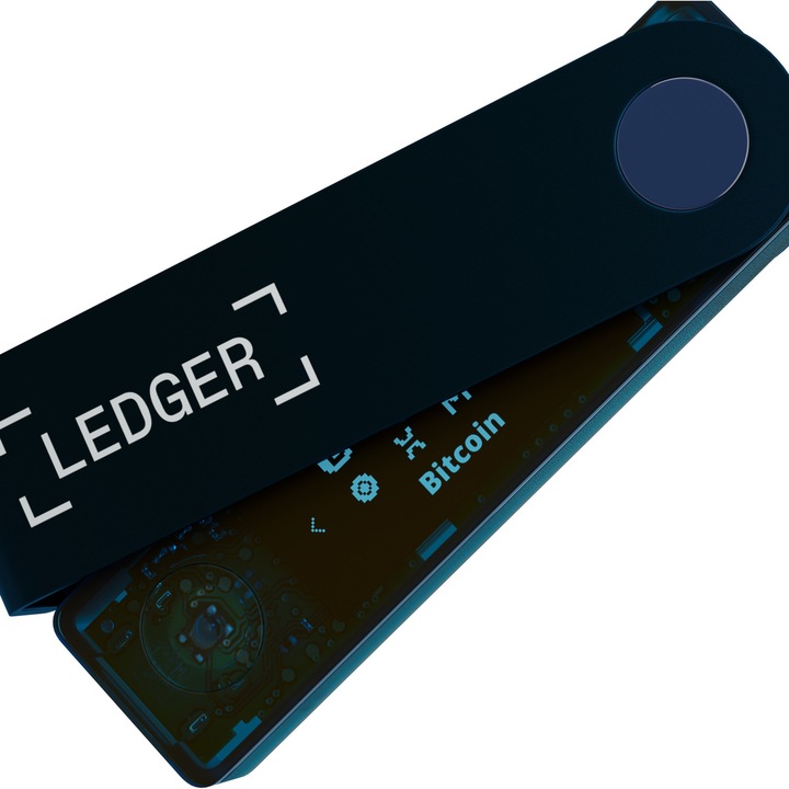 Produktbild Ledger Nano X - Sapphire Blue (Bitcoin, Ethereum Classic, Weitere)