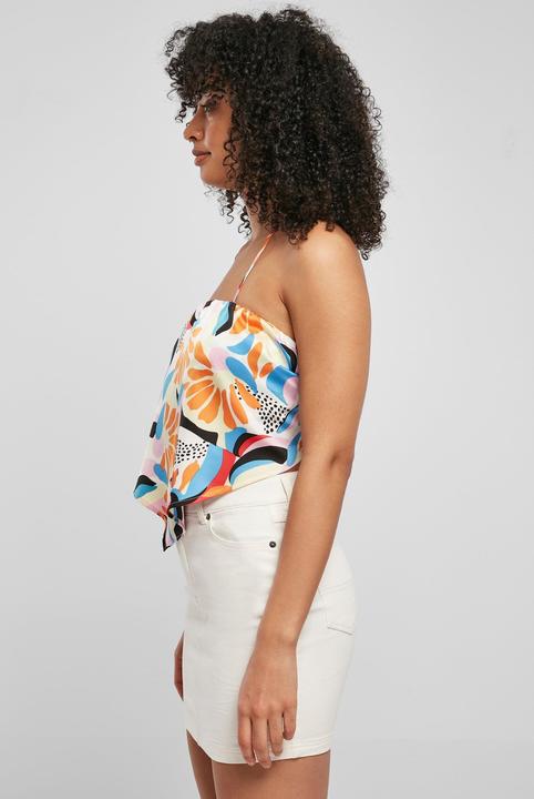 Immagine prodotto Urban Classics Top a triangolo da donna in raso AOP - 17922 (XL)