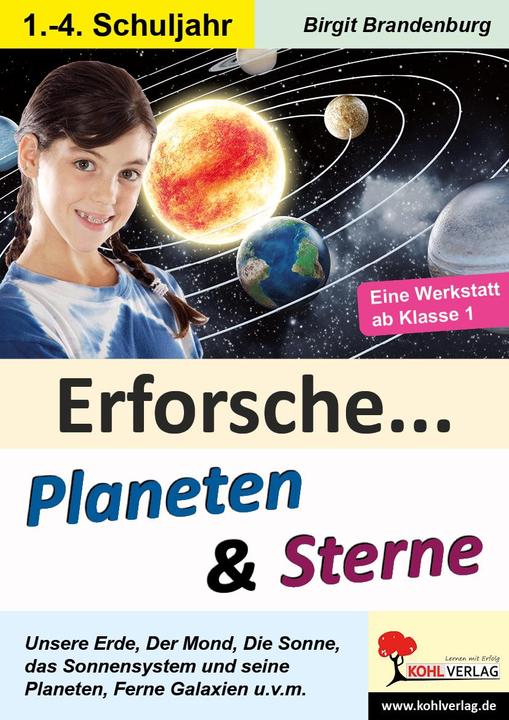 Produktbild Erforsche... Planeten & Sterne (Deutsch, Birgit Brandenburg, 2015)