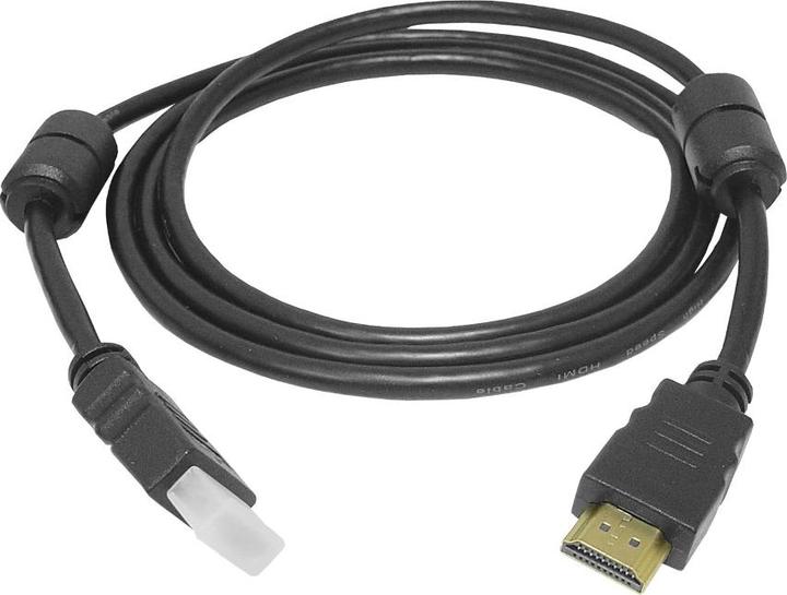Actual product image Lasmex Cable HDMI-HDMI (v2.0 | 4K | 5 m) black (5 m, HDMI, 2.0)
