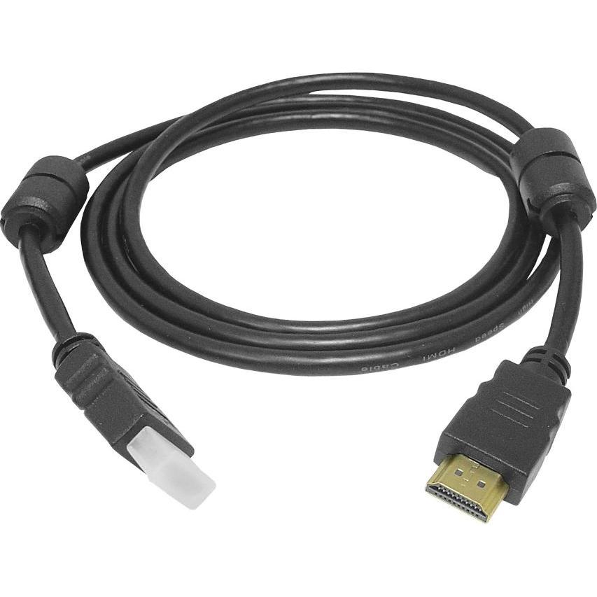 Lasmex Kabel HDMI-HDMI (v2.0 4K 5 m) schwarz (5 m, HDMI), Video Kabel