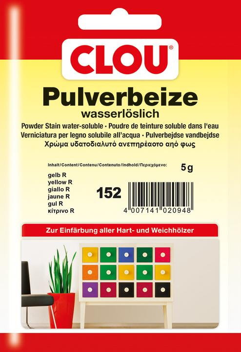 Produktbild Clou Wasserbeize 152 (Gelb R)