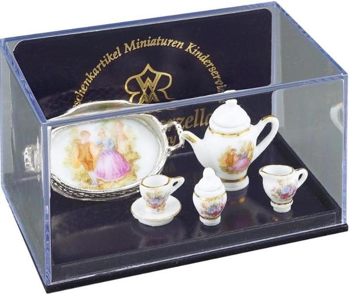 Produktbild Reutter 001.362/6 - Metalltablett "Barock", Miniatur