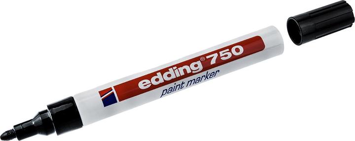 Productafbeelding Edding 751 Glanzende lakmarker (Zwart, 2 mm, 1 x)