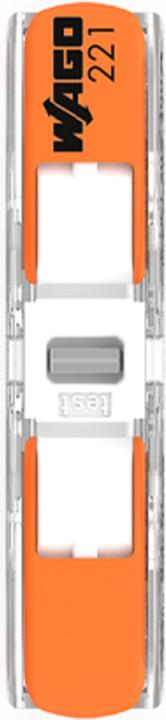 Actual product image Wago Through connector221-2401m.lever max.AWG12/4qmm 2-wire