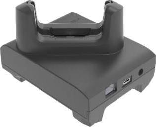 Actual product image Zebra Technologies EC50/EC55 1 SLOT CHARGE USB-C W/LAN CRADLE INCL PSU DC CABLE IN
