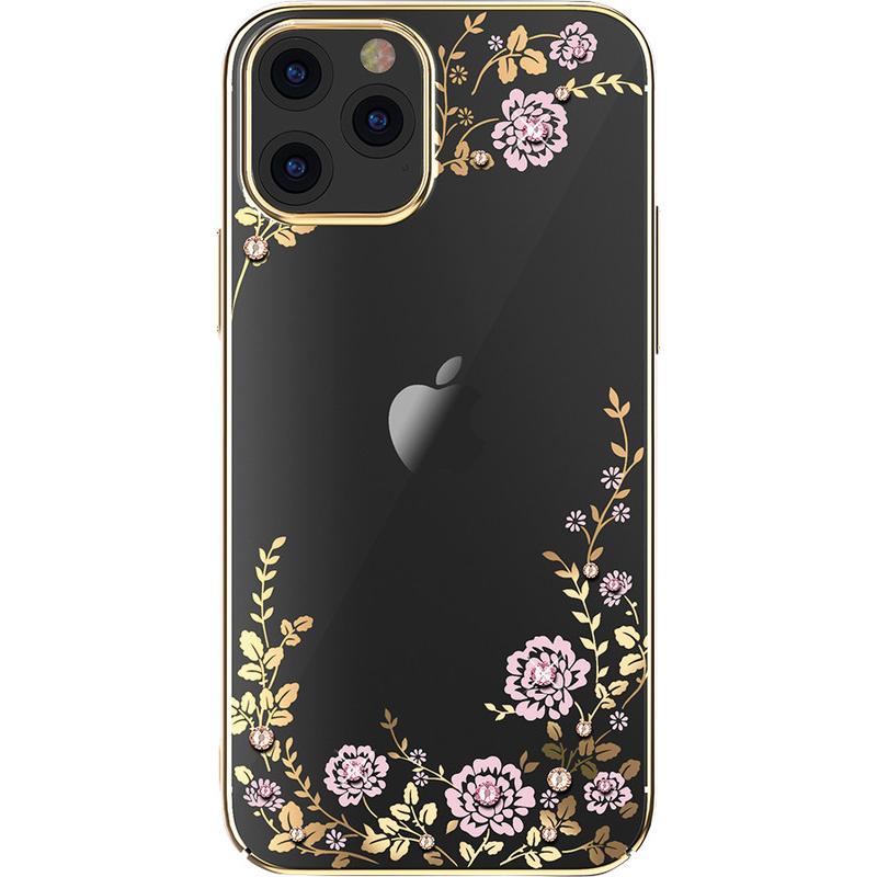 Thumbnail - Kingxbar Flora Series (Apple iPhone 12 Pro Max), Smartphone Hülle, Gold, Transparent