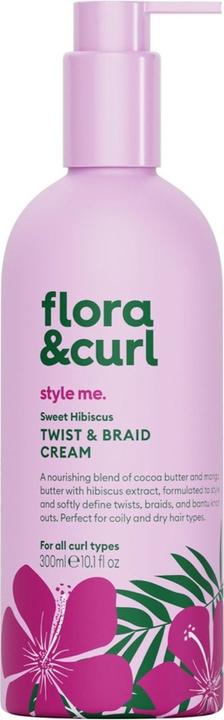 Image du produit NoName Floracurl Sweet Hibiscus Twist Braid Cream Hair Cream 300ml (Crème capillaire, 300 ml)