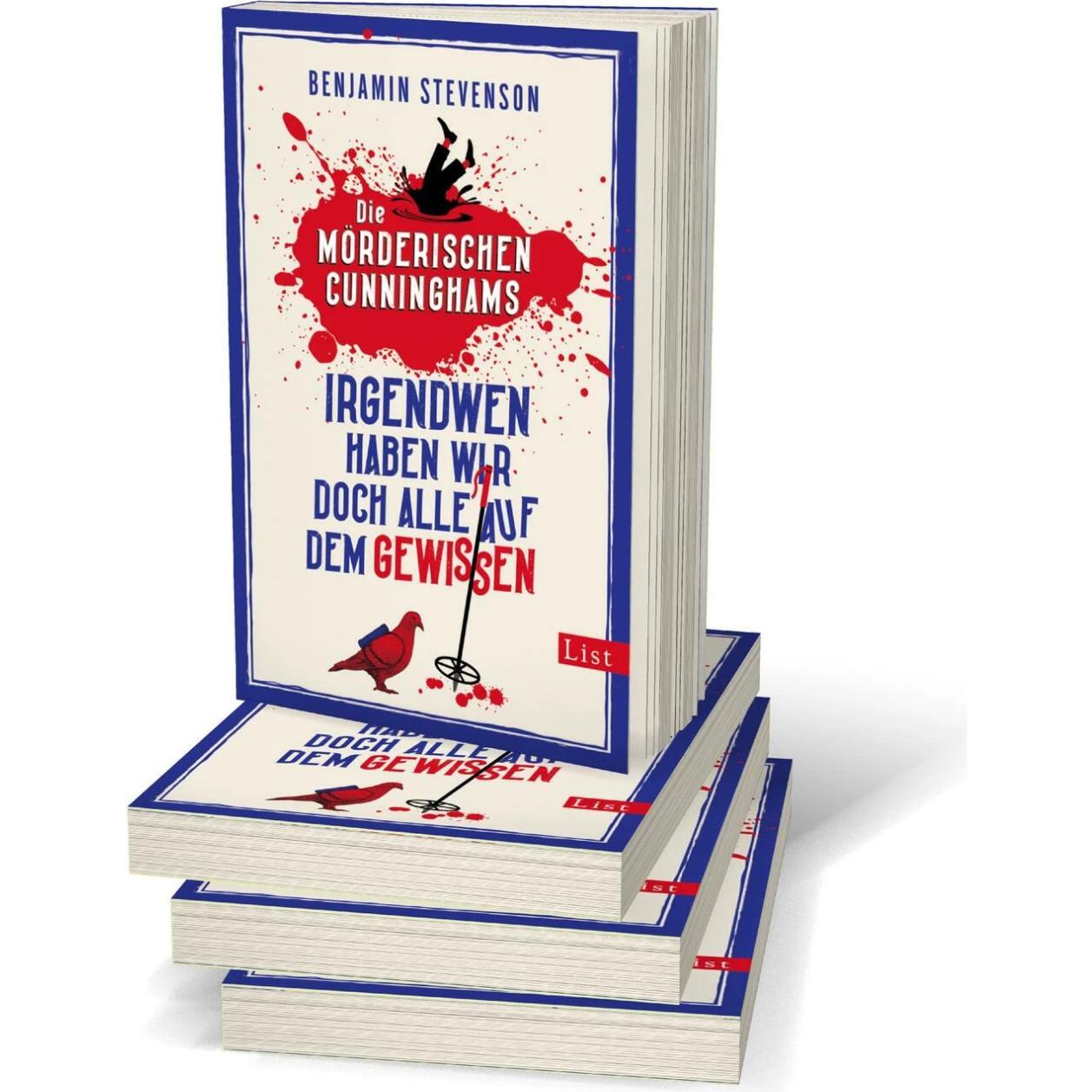 Thumbnail - Die mörderischen Cunninghams. Irgendwen haben wir doch alle auf dem Gewissen (Die mörderischen, Belletristik von Benjami...
