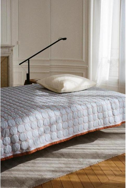 Image du produit HAY Mega Dot Bedspread W260 x L260 - Bleu clair (260 x 260 cm)