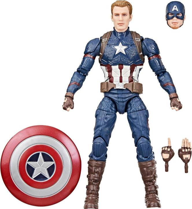 Produktbild Hasbro Marvel Legends Series Captain America, Avengers: EndgameAction-Figur (15 cm) zum Sammeln