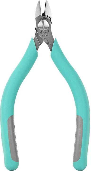 Weller Erem Diagonal cutters with integrated wire holder, oval head, flush, 130mm (130 mm)