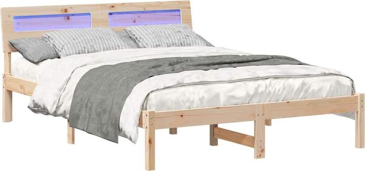 Image du produit vidaXL Plattformbettgestell (135 x 190 cm)