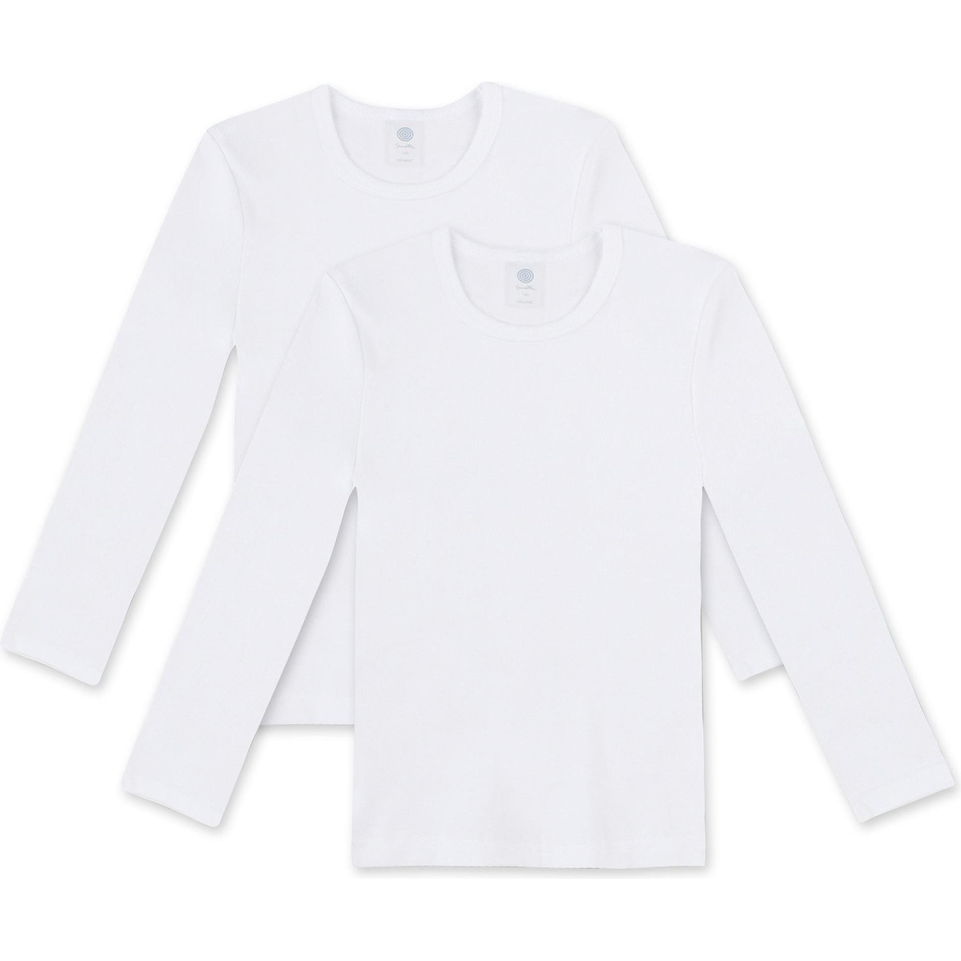 Sanetta, Herren, Shirt, TB 301500-2P, Weiss, (128)
