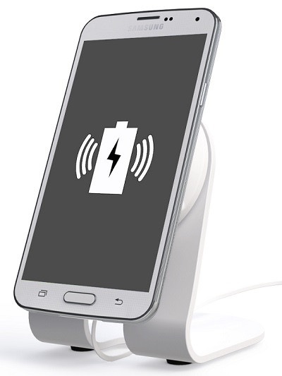 Actual product image Exelium UP Mobile table charging station, white