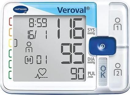 Actual product image Veroval Hartmann Wrist Blood Pressure Monitor Black Standard (Blood pressure monitor upper arm)