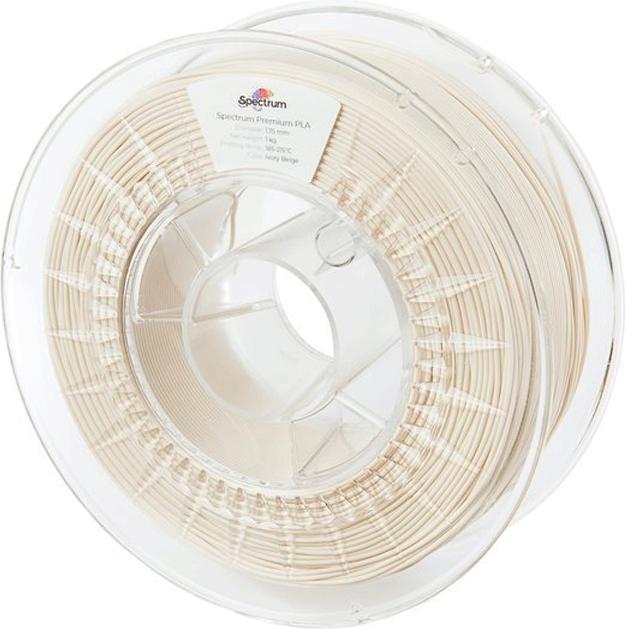 Produktbild Filament Premium PLA Ivory Beige 1.0kg 1.75mm (PLA, 1.75 mm, 1000 g, Beige)