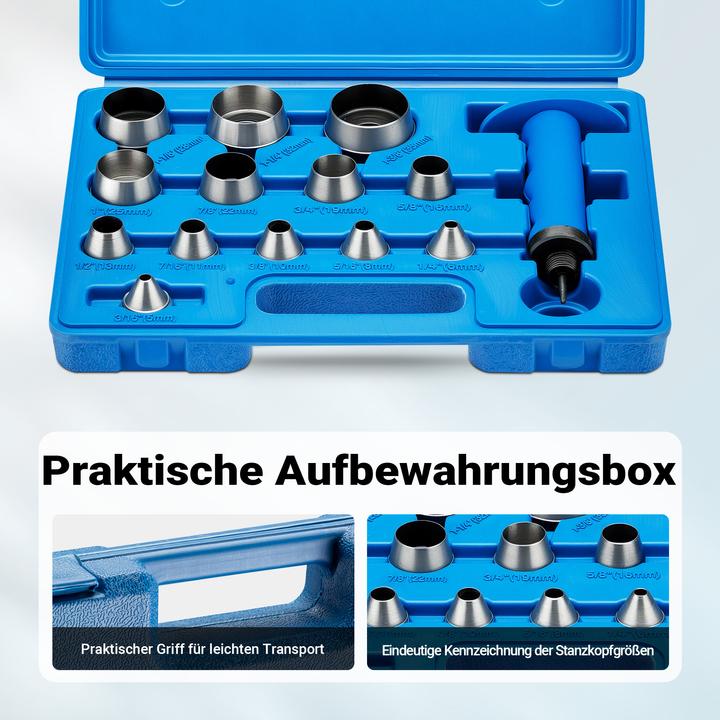 Wiltec Lochstanzer-Set