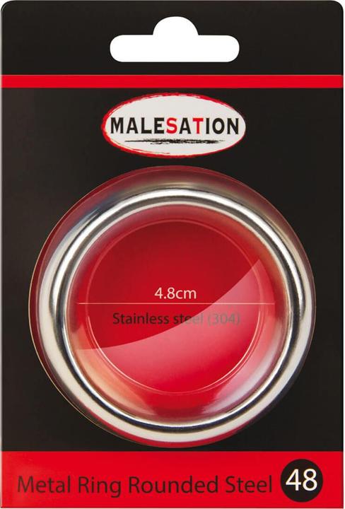 Image du produit Malesation Anneau métallique en acier rond (4.80 cm)