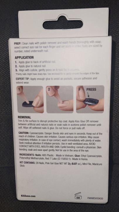 Produktbild KISS Gel Fantasy Magnetic Gel Nails Chameleon - 28 Pieces (Kunstnägel, Chameleon)