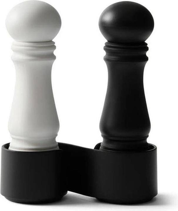 Produktbild Crush Grind New York Mini Grinder Salt and Pepper Mill with Holder (Diverse Gewürze)