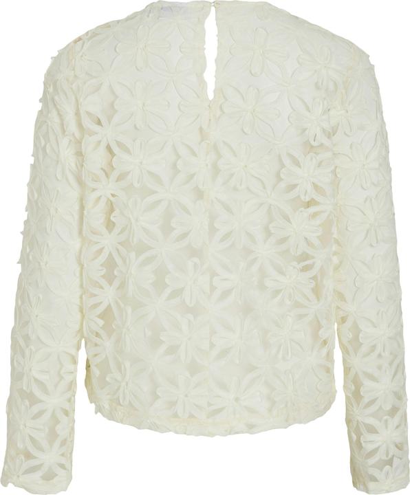 Actual product image Vila Round neck top with long sleeves (38)