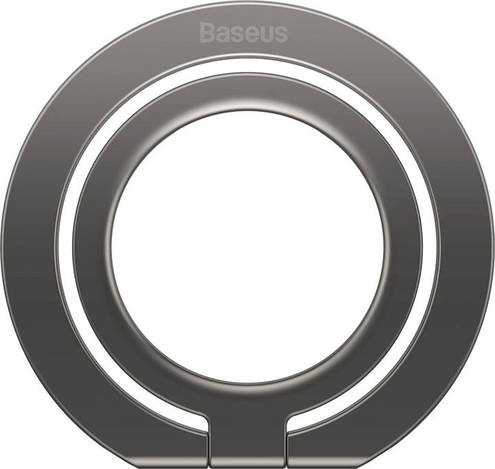 Image du produit Baseus Halo Series Stand de bague métallique pliableSingle-ringGrey