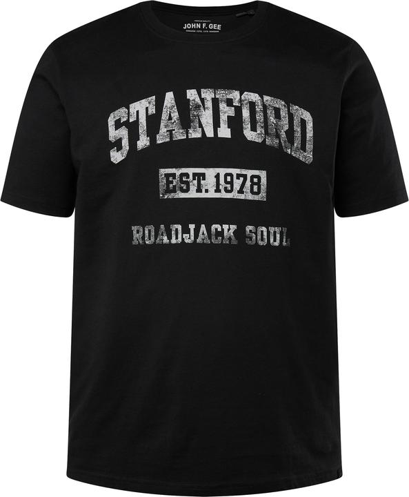 Produktbild John F. Gee T-Shirt, Halbarm, grosser Print (XXL)