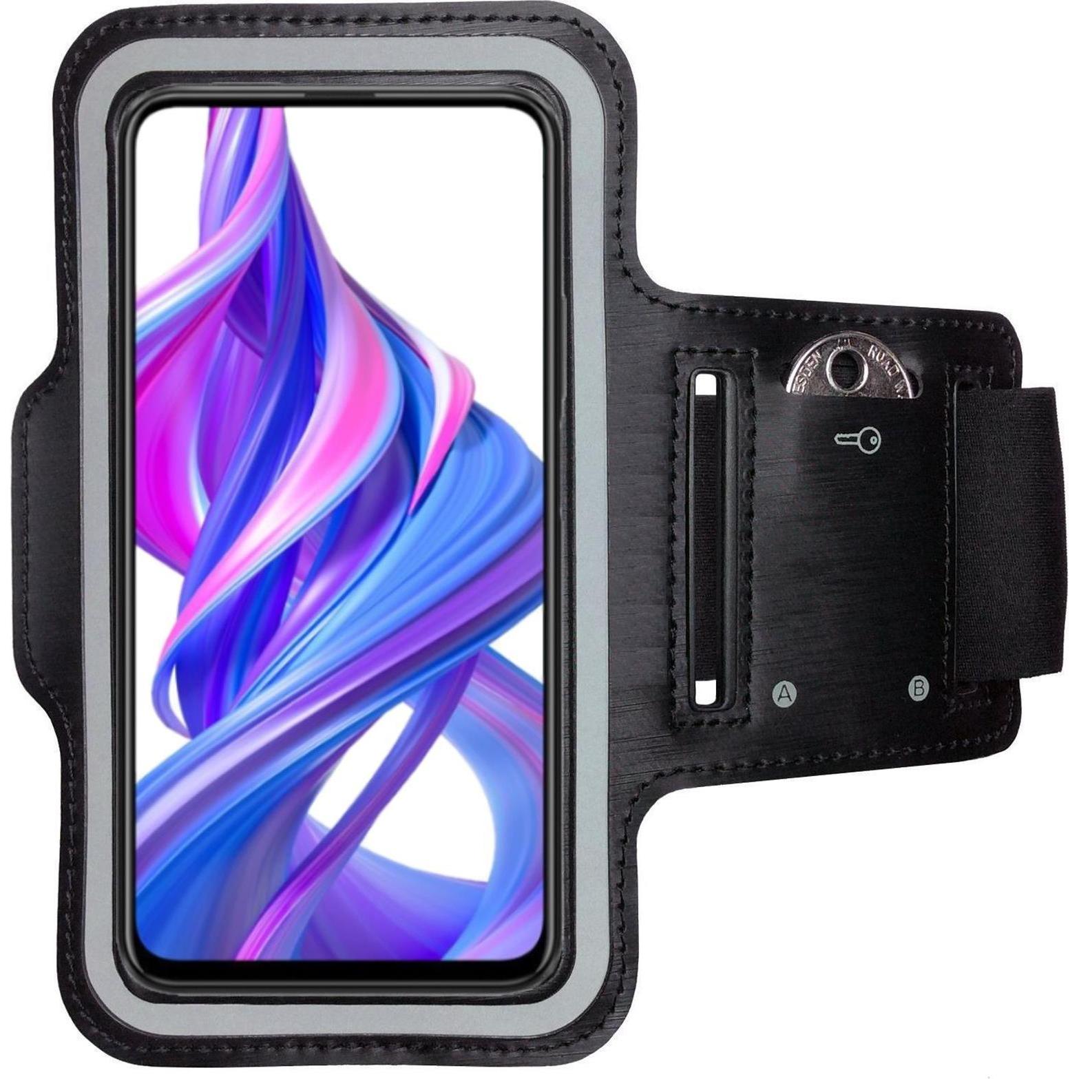 CoverKingz Sportarmband für Honor 9X Pro, Smartphone Sportarmband, Schwarz