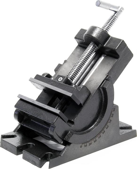 Produktbild Wiltec Präzisions-Maschinenschraubstock 100mm 90° Schraubstock Werkbank Zwinge