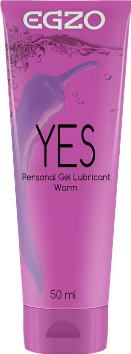 Egzo YES" 50ml de gel lubrifiant chauffant à base d'ingrédients naturels (50 ml)