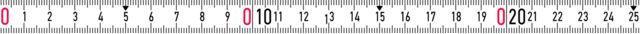 Actual product image BMI Tape measure, self-adhesive