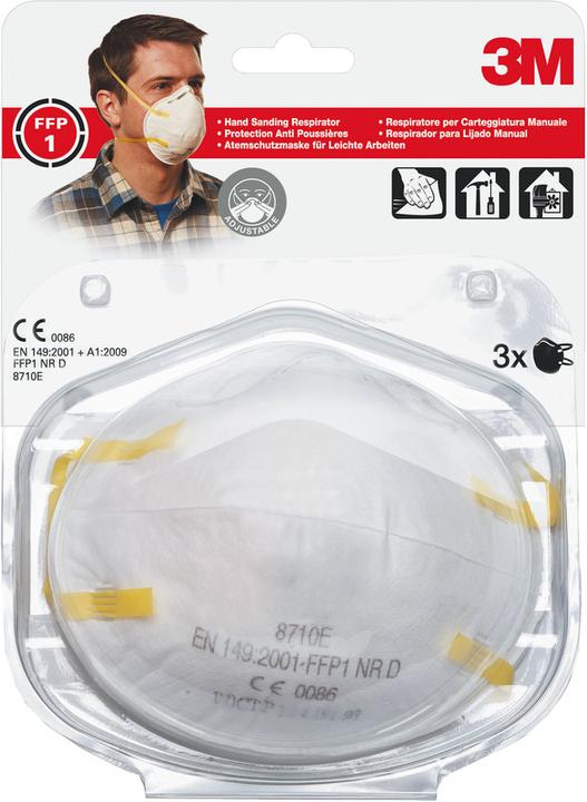 Actual product image 3M Respirator mask (FFP1, 3 x)