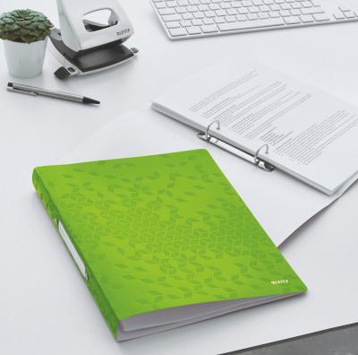 Produktbild Leitz Ringbuch WOW PP A4 4257-00-54 grün 25mm (A4, 32 mm, 1 Stk.)