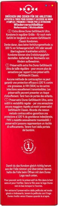 Immagine prodotto Durex Sensitive Ultra (8 pz.)
