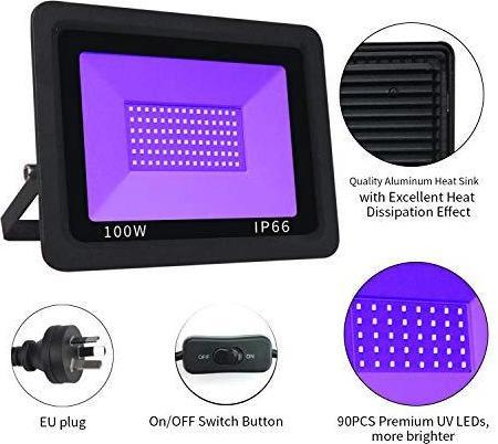 Productafbeelding Elegante UV LED schijnwerper (Studiolicht)