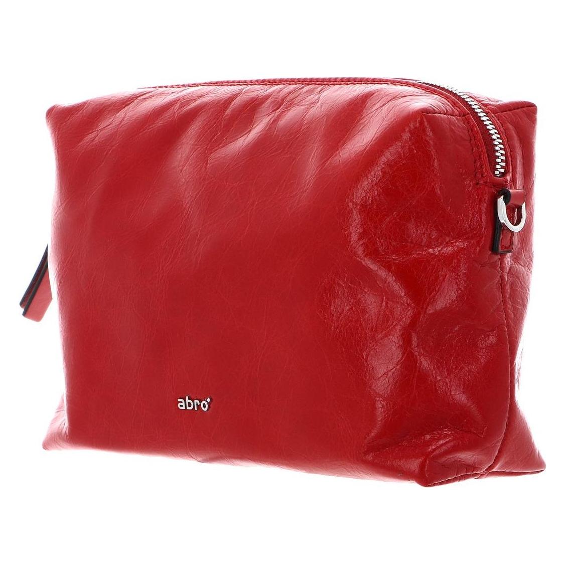 Abro, Damen, Handtasche, Leather Alias Soft Crossbody Bag Kaia, Rot