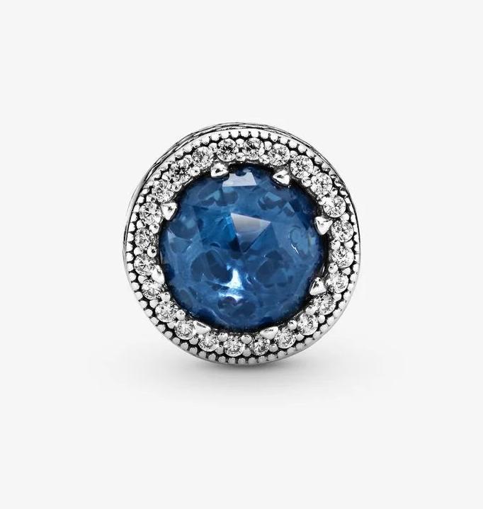Immagine prodotto Pandora Charms/Beads corona di cuori radianti blu notte (Argento)
