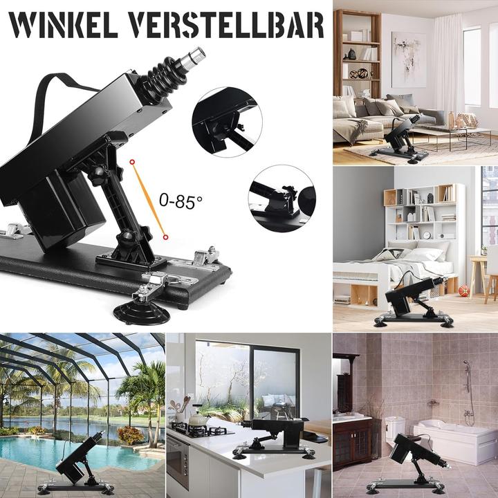 Immagine prodotto Qianmu Liebesmaschine mit 7 Aufsätzen