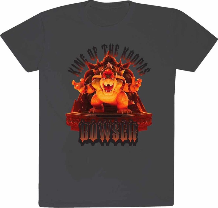 Produktbild Universal Textiles Erwachsene Bowser Thron TShirt (S)