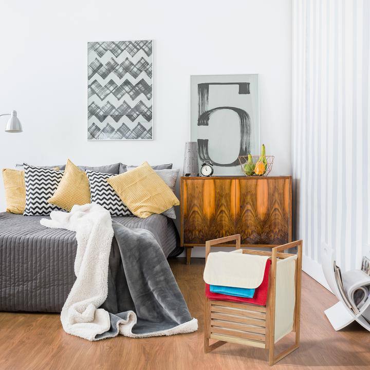 Actual product image Relaxdays Laundry basket (50 l)