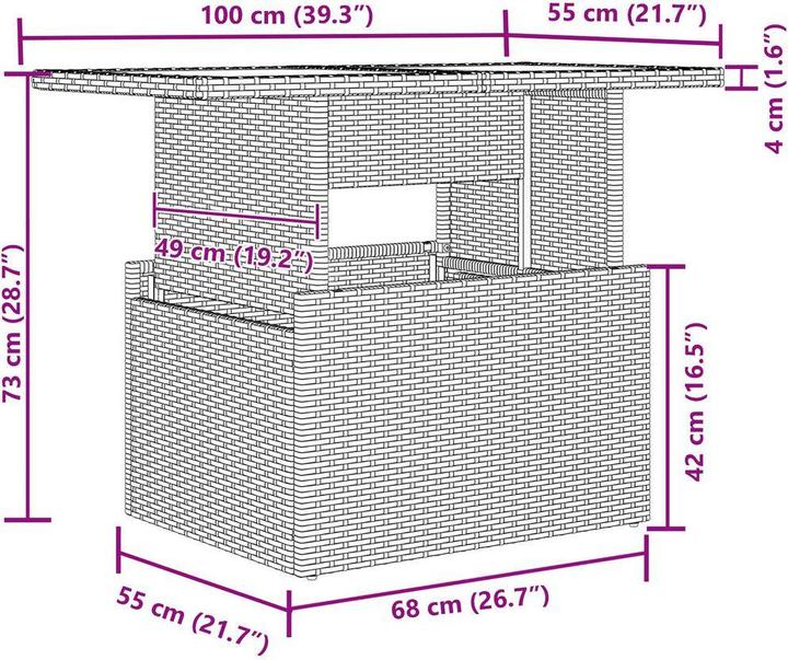 Produktbild vidaXL Luciano