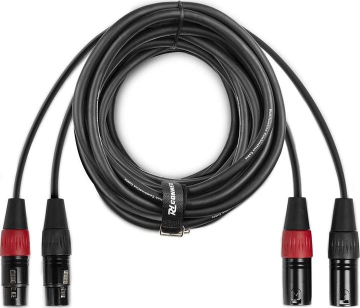 Immagine prodotto PD Connex Audio-Kabel CX60-12 2x XLRm, 2x XLRf, 12m, Kabeltyp (12 m, Cavi XLR)