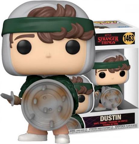 Produktbild Funko Stranger Things POP! TV Vinyl Figur Hunter Dustin with Shield 9 cm
