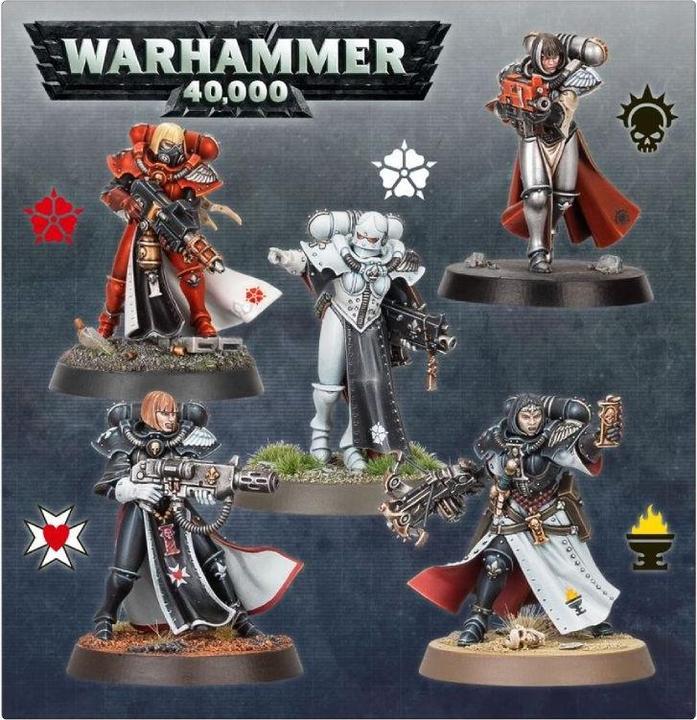 Produktbild Games Workshop Battle Sisters Squad - Dominions & Celestians
