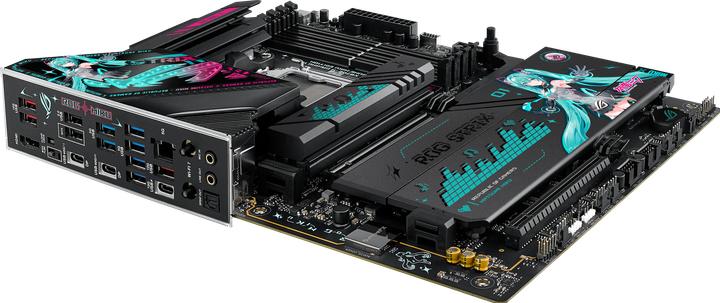 Productafbeelding ASUS ROG STRIX X870E-H GAMING MIKU WIFI7 (ATX, X870E, AM5, DDR5) - Hatsune Miku Edition (AM5, AMD X870E, ATX)