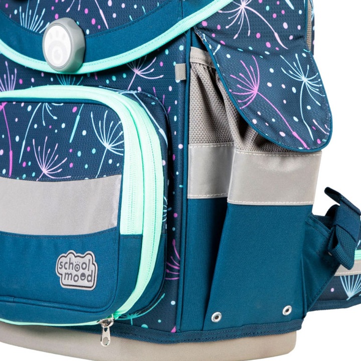 Immagine prodotto School-Mood Set di zaini per la scuola Timeless Pro da 7 pezzi (23.50 l)