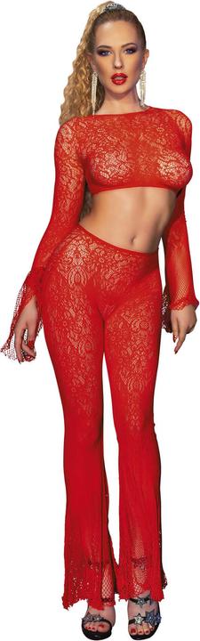 Actual product image Chili Rose Top/Pants Set (One size)